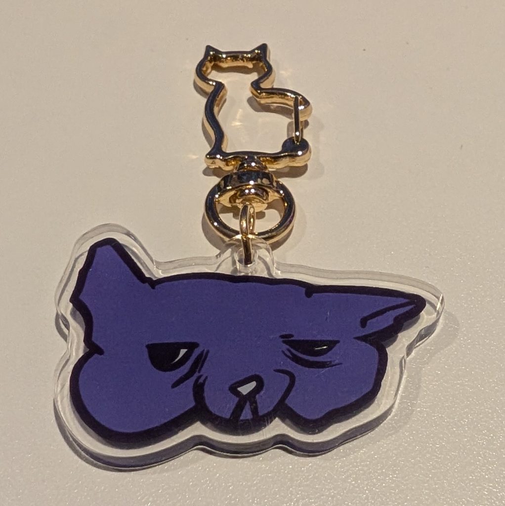 HSelf Clear Acrylic Keychain